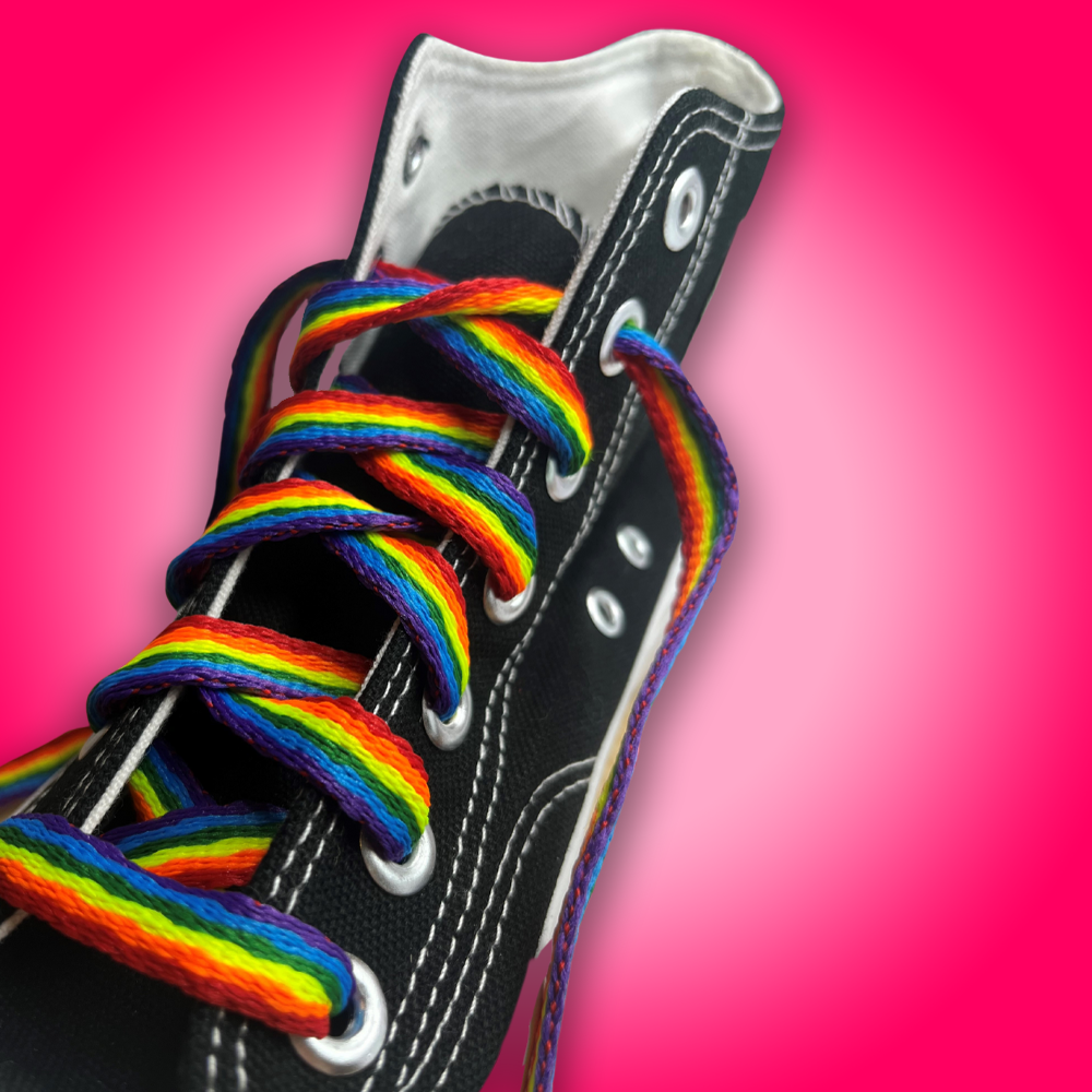 Rainbow Shoe Laces - EqualiTee