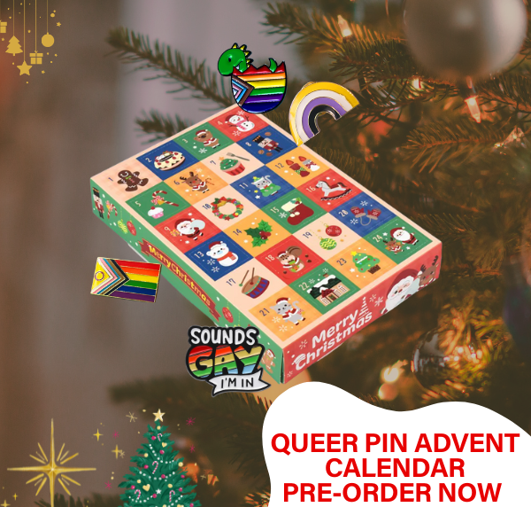 Queer Advent Pin Calendar