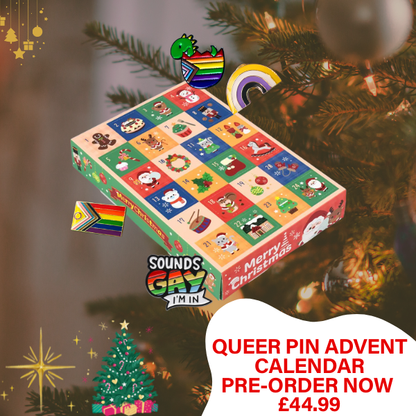 Queer Advent Pin Calendar