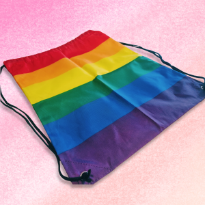 Rainbow Drawstring Bag