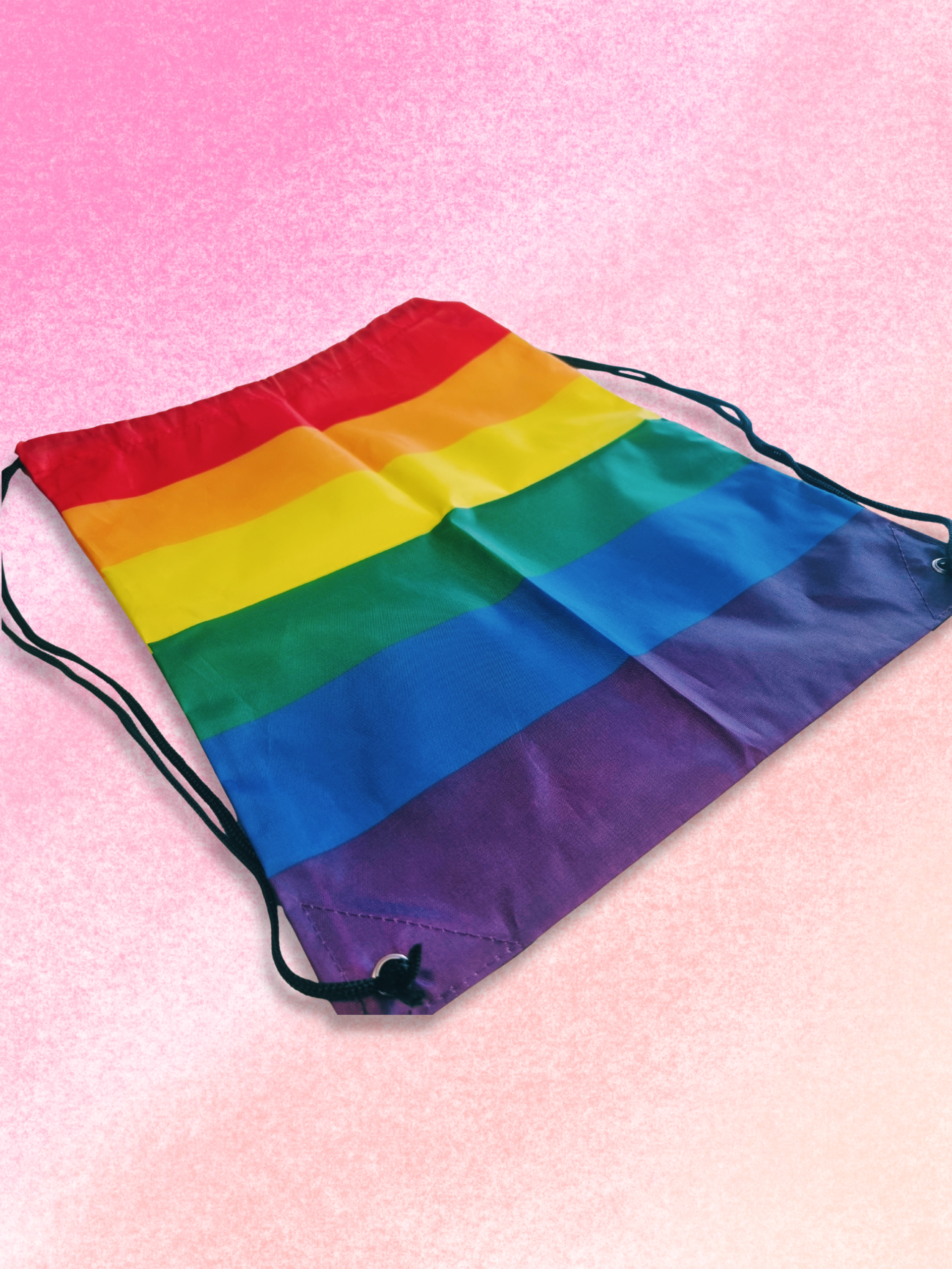 Rainbow Drawstring Bag