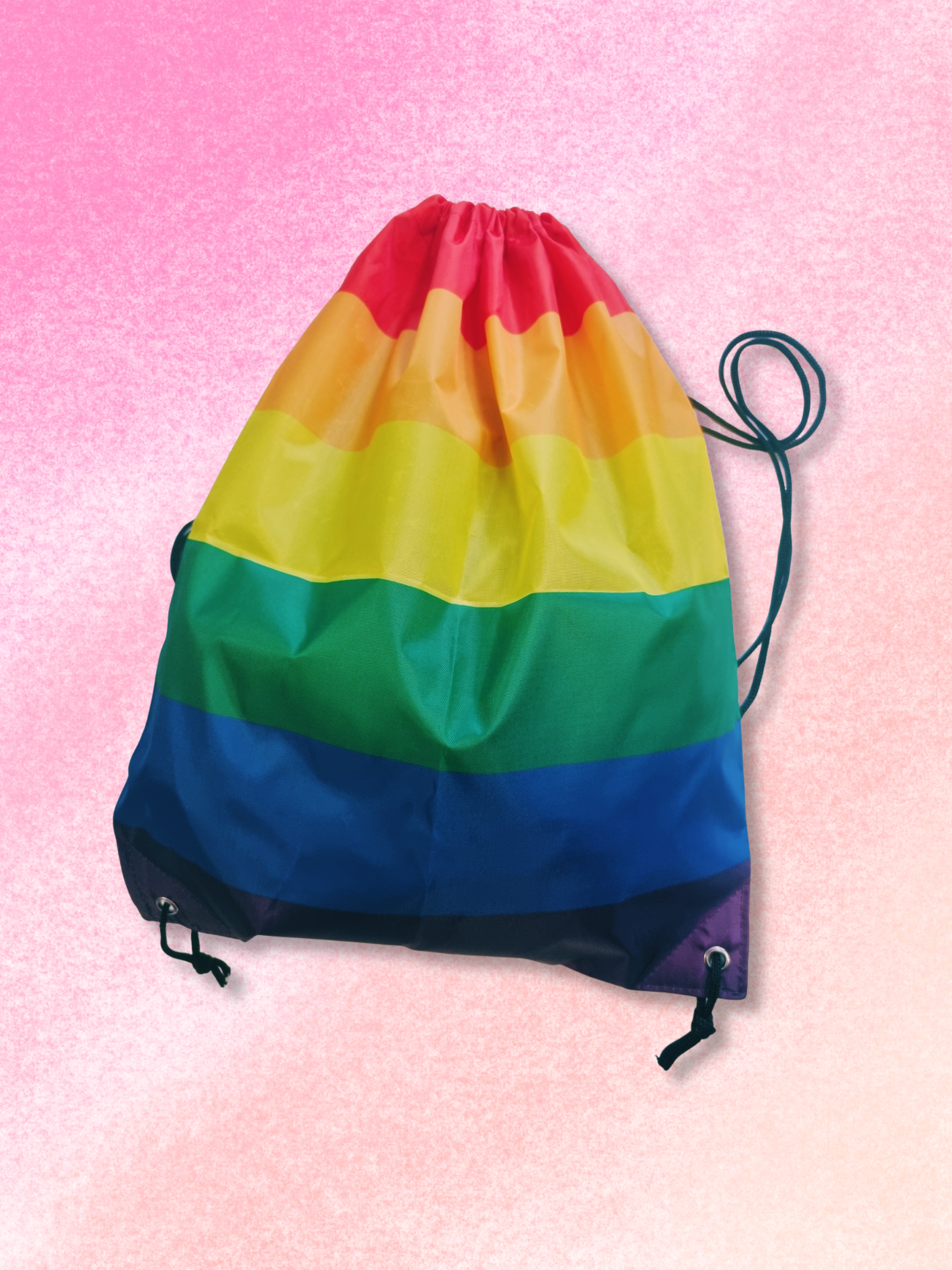 Rainbow Drawstring Bag - Image 2