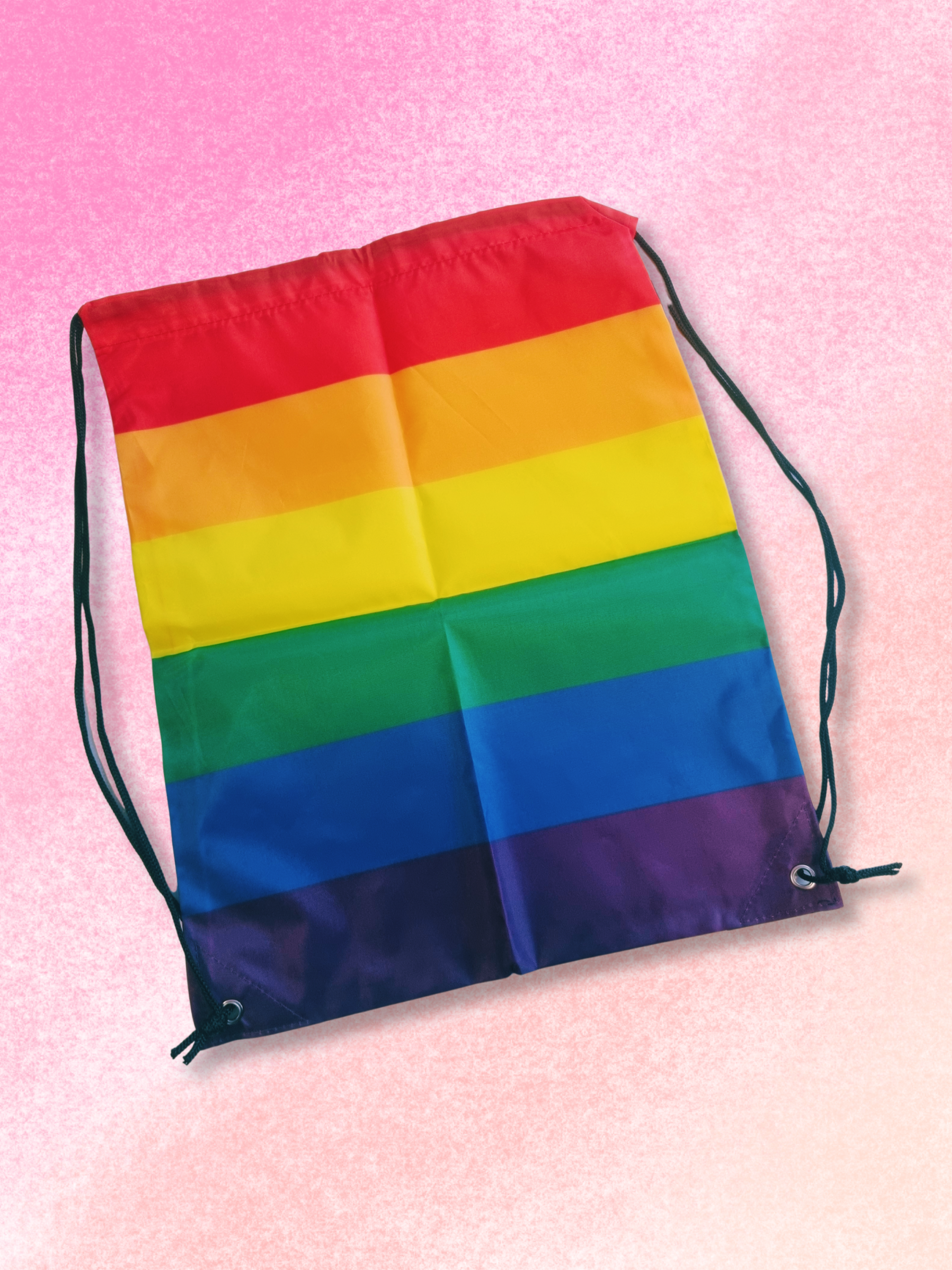 Rainbow Drawstring Bag - Image 3
