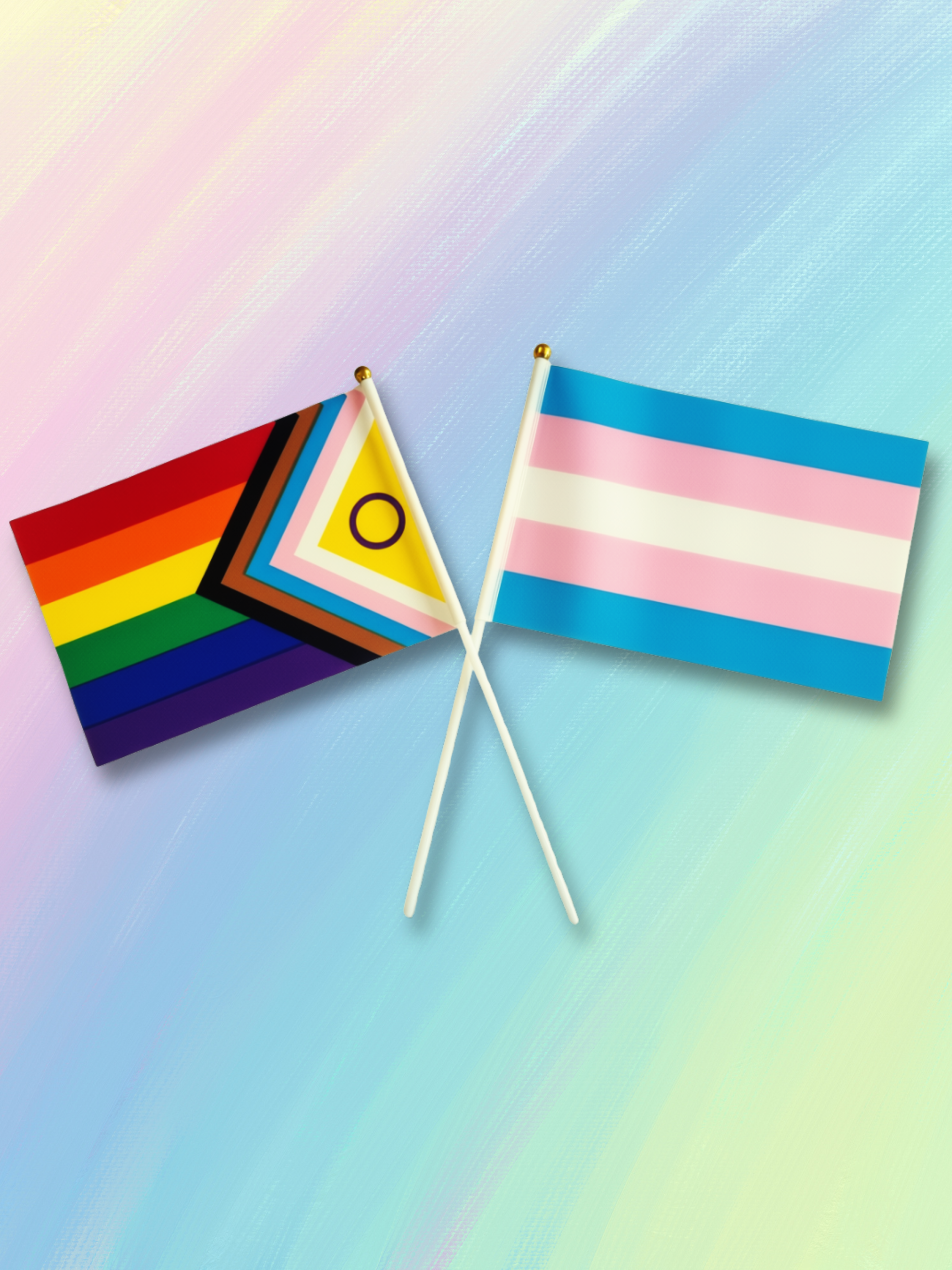 Pride Hand Flag